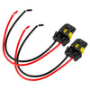 Audi A6 Headlight Bulb Plug 2 x Wire Pigtail Connector (2005-2011)