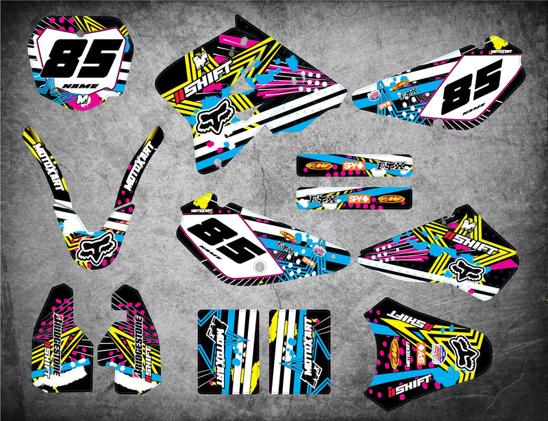 Suzuki RM 85 Custom Graphics Full Kit (2001-2008)