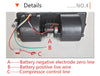 AU Car A/C Under Dash Evaporator Compressor Kit
