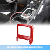 Dodge Charger Chrysler 1 x Cup Holder Cover Trim Decor Sticker
