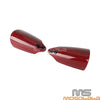 Harley Softail Standard 1" Handlebar & Handguard Red Set