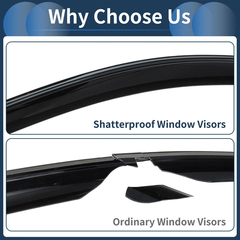 Subaru Outback Window Deflectors 1 Set (2010)