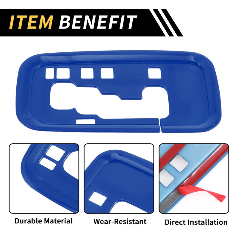 Jeep Wrangler JK JKU Center Console Gear Shift Frame Panel Cover (2007-2018)