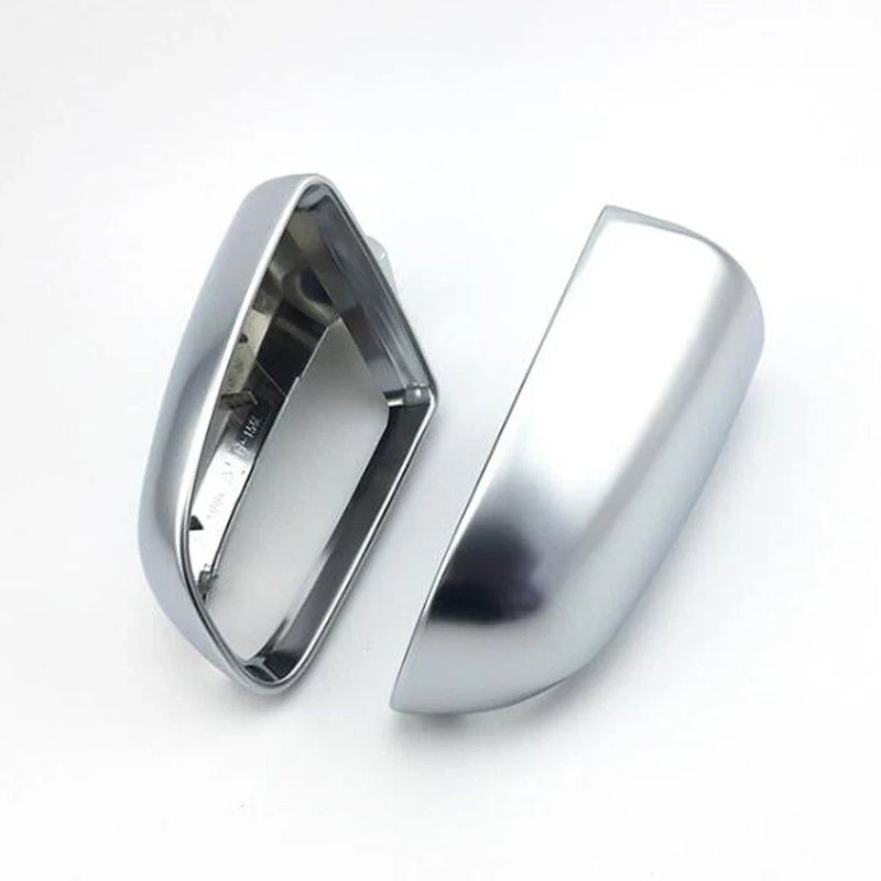 Audi A4 A6 Chrome Wing Side Mirror Caps Covers (2005–2008)