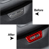 Volkswagen Golf 8 MK8 2021-2023 Red USB Button Cover Trim