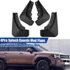 Hyundai Santa Fe 4 x Mud Flaps Slash Guards Fender Cover (2023–2024)