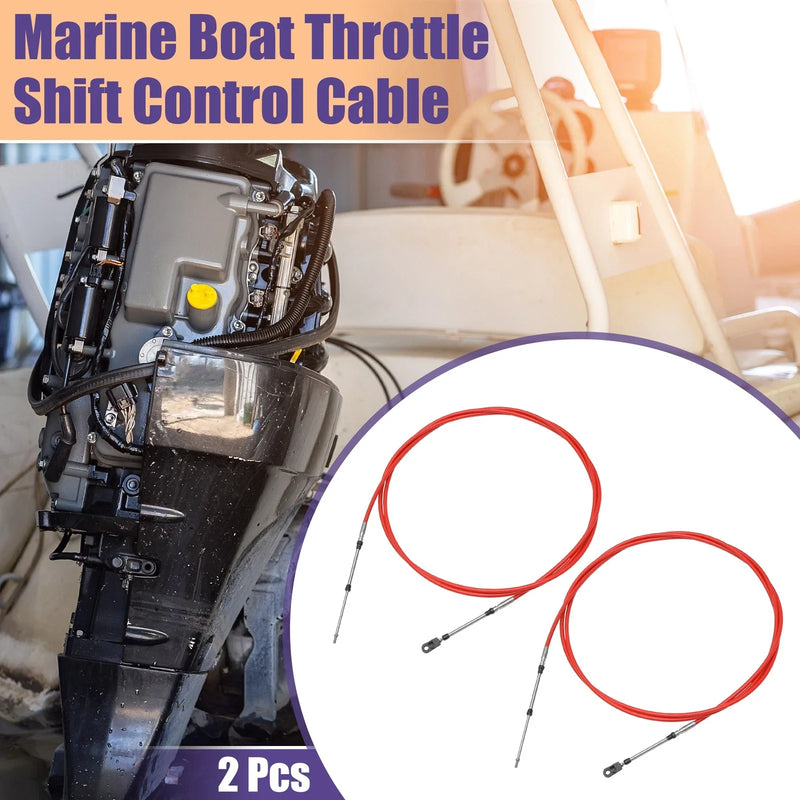 Yamaha Throttle Control Cable / 2 x 400cm 13FT 33C/3300 Marine Boat