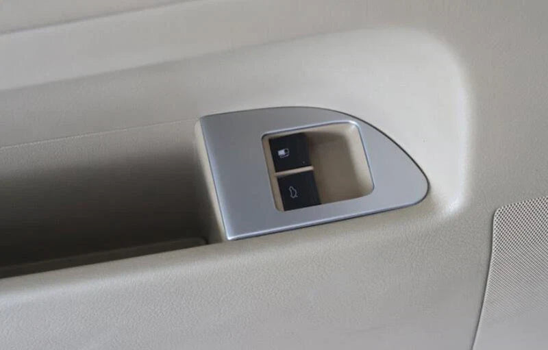 VW Touareg Tailgate Trunk Open Button Cover Trim (2004–2010)