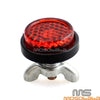 Universal Fit 4X Motorcycle License Plate Reflectors