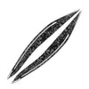 BMW 5 Series F10 Headlight Eyebrow Eyelid Covers (2010-2013)