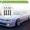 Honda Accord 7th Gen (2003-2007) Carbon Fiber Exterior Handle Cover Trim