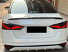 Nissan Altima 2019-2024 Black Sedan Rear Spoiler Wing V Style