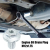 Chevrolet Malibu Silver Tone M12x1.75 Engine Oil Drain Plug Screw