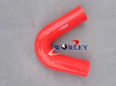 BLACK Silicone Hose Elbow Bend 135° Turbo Pipe 70mm