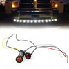 Car Truck SUV Bus Trailer Van 24V 3/4" LED Side Clearance Marker Lamp