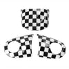 Mini Cooper R55 R56 (2007-2020) Black 3 x Steering Wheel Cover Trim