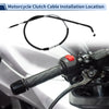 Yamaha 600 FZ6 600 S Fazer Motorcycle Clutch Cable 1 Pc (2004–2008)