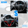 Chevrolet Cruze Red ABS Steering Wheel Cover Trim (2010-2015)