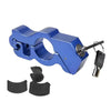 Bike Scooter ATV Blue Motor Handlebar Lock Anti-Theft Grip