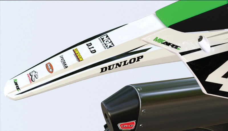 Kawasaki KLX 110 Full Custom Sticker Kit (2010-2025)