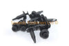 Kawasaki Motorcycle Fairing Clips 10x m6 6mm Plastic Bolt Rivets