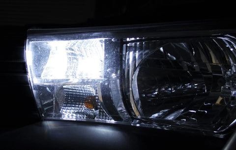 Toyota Hilux SR Workmate Rugged LED Headlight DRL Indicator Light Package