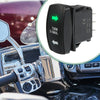 Motorcycle Universal Turn Signal Rocker Switch 4 Pin 3 Position Switch