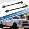 Ford Mustang 4 x Front Inner Outer Tie Rod Ends (2015-2019)