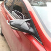 Hyundai Veloster OX Horn Mirror Cover Carbon Fiber Trim (2012–2017)