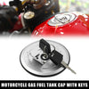 Honda CB-1 Motorcycle Gas Tank Cover Locking Fuel Cap w/ Keys (1989-1990)