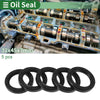Make Model Oil Seal 32x45x7mm Black 5 x Seal Ring