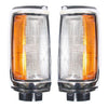 Corner Light Turn Signal Pair Fits Mitsubishi L200 Triton Pickup UTE 1986-96 D06