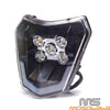 KTM EXC Six Days 500 450 300 690 Enduro R XC-W LED Strip Headlight (2003-2023)