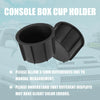 Toyota 4Runner Console Box Cup Holder Inserts (2010-2020)