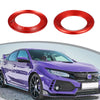 Honda Civic Red Door Audio Speaker Ring Covers (2016-2021)