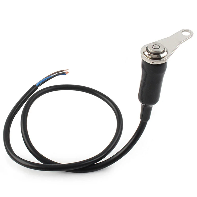 7 / 8" Handlebar Mount Push Button Fog Headlight B LED Switch ON/OFF