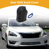 Nissan Altima (2019-2024) Pebbled Black Blue Car Gear Shift Knob Cover