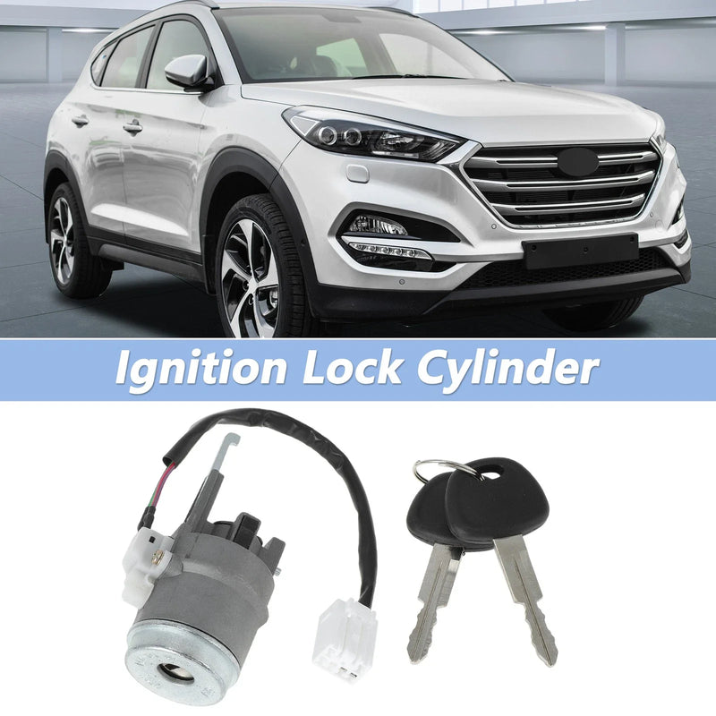 Hyundai Tucson Ignition Lock Cylinder w/ 2 Keys (2005-2009)