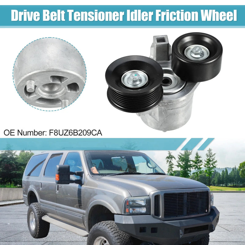 Ford F-250 Super Duty Belt Tensioner Pulley Assembly (1999-2002)