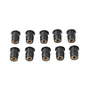 Fairing 10 x Motorcycle Windshield Rubber Nut M6 Vibration Damper