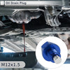Car Motorcycle Boat Blue 1 Set M12x1.5 Engine Oil Drain Plug with Gasket