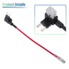 5 x Car Fuse Tap & Circuit Adapters 12V with 25A Mini Blade Fuses