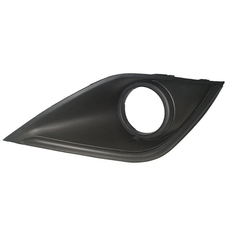 Mitsubishi RH Front Bar Grille W/ Fog Light Mount Black
