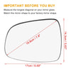 Suzuki SX4 Left Side Mirror Glass with Backing Plate (2007-2014)