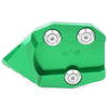 Kawasaki VN 650 Green Kickstand Extension Foot Pad (2015-2018)