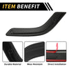Jeep Wrangler Carbon Fiber Door Handle Bezel Cover Trims (2007-2018)