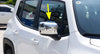 Jeep Renegade (2015-2018) 2 x ABS Chrome Side Mirror Cover Trim