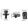 Engine Cover Undertray Splash Shield 25 x Body Bolts & 25 x U-nut Clips