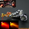 Harley Chopper Cruiser 10mm 12V LED Rear Turn Signal Light