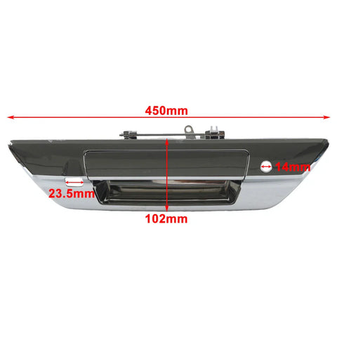 Toyota Hilux Revo Tailgate Door Handle with Camera Key Holes (2015-2018)